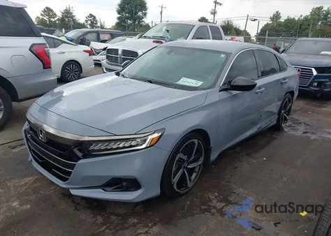 2021 Honda Accord Sport from USA, damaged, VIN 1HGCV1F3XMA111047